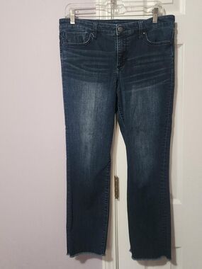 Bandolino Dark Blue Straight-Leg Women’s Jeans